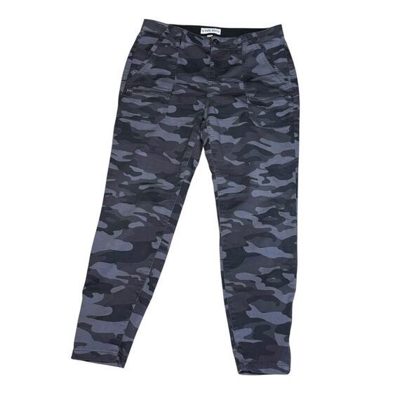 Knox Rose Womens Neutral Camo Mid-Rise Utility Ankle Skinny Pants Size 14 - Picture 9 of 9